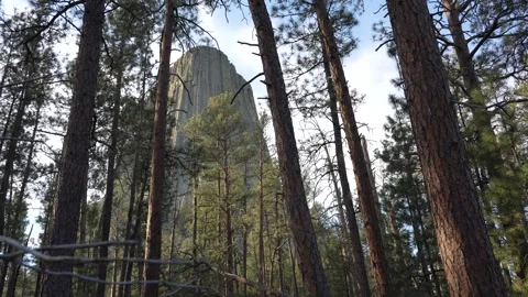 Devil's Tower Wyoming Stock Footage 288774278