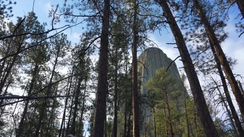 Devil's Tower Wyoming Stock Footage 288774309