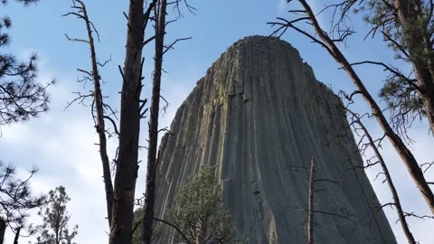 Devil's Tower Wyoming Stock Footage 288774506