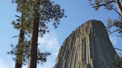 Devil's Tower Wyoming Stock Footage 288774607