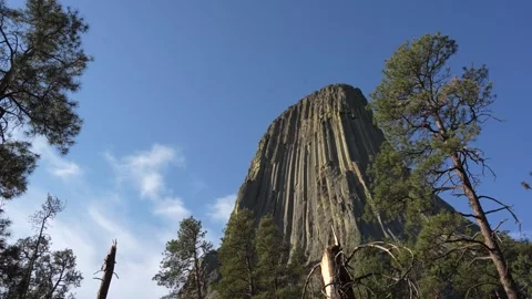 Devil's Tower Wyoming Stock Footage 288774748