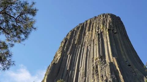 Devil's Tower Wyoming Stock Footage 288775225