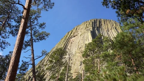 Devil's Tower Wyoming Stock Footage 288775831