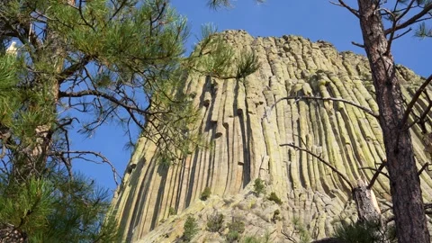 Devil's Tower Wyoming Stock Footage 288779996