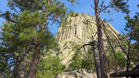 Devil's Tower Wyoming Stock Footage 288780235
