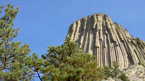 Devil's Tower Wyoming Stock Footage 288780436