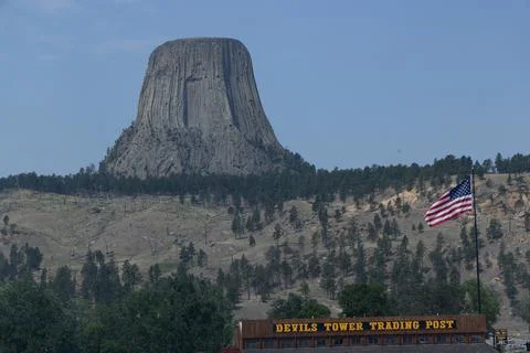 Devil's Tower Wyoming Stock Photos