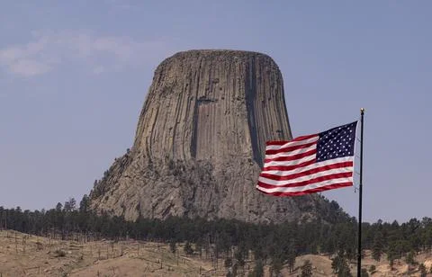 Devil's Tower Wyoming Stock Photos