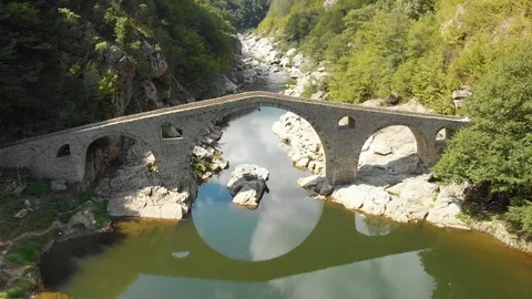 Devils_bridge_bulgaria Stock Footage 96200119