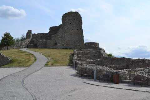 The devinsky hrad in bratislava Stock Photos
