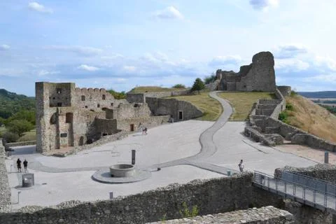 The devinsky hrad in bratislava Stock Photos