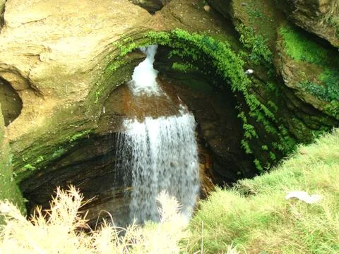 Devi's Fall at pokhora in Nepal, a great tourist spot. Foto stock