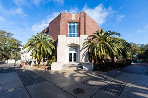 Devlin Fieldhouse and Avron B. Fogelman Arena on the campus of Tulane Univers Stock Photos