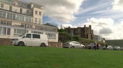 Devon Atlantic Ocean Video stock 18173193