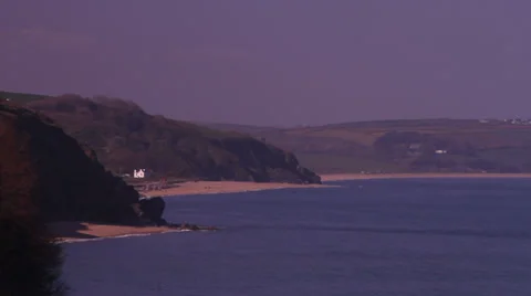 Devon Coast Cliffs 動画素材 37254235