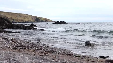 Devon Coast, United Kingdom Stock Footage
