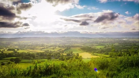 Devon Countryside Timelapse 動画素材 84911611