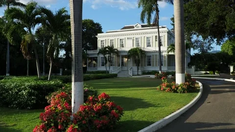 Devon House in Kingston, Jamaica Stock Footage 139003958