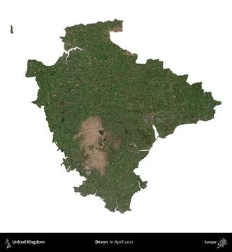 Devon, United Kingdom, isolated on white. Sentinel. April 2021 Stock Illustration
