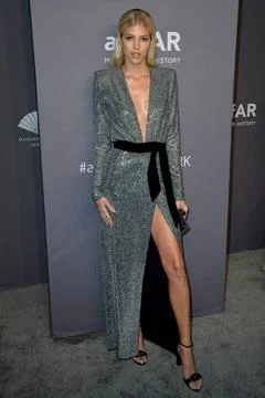  Devon Windsor attending amFar Gala arrivals during New York Fashion Week ... Fotos de archivo