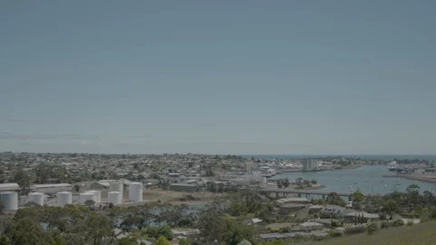 Devonport Tasmania Wide Stock Footage 91674226