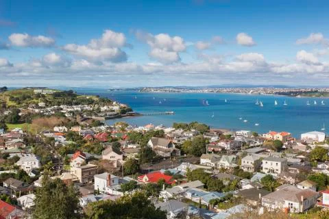 Devonport view - mount Victoria Foto stock