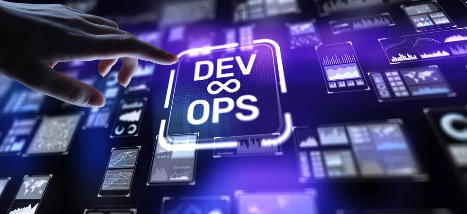 DevOps Development and Operations Integration for Efficient Delivery, project Stock Photos