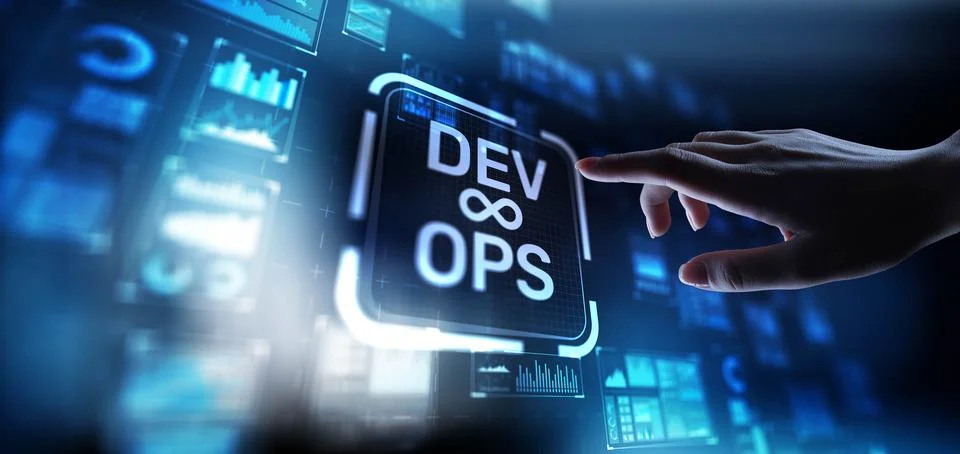 DevOps Development and Operations Integration for Efficient Delivery, project Stock Photos