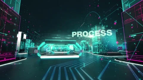 Devops Engineer with digital technology hitech concept Stock Footage 171727807