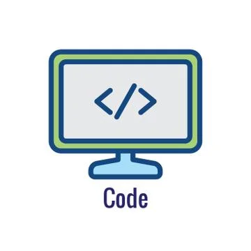 DevOps Icon - Dev Ops Icon Showing  aspect of the process Stock Illustration