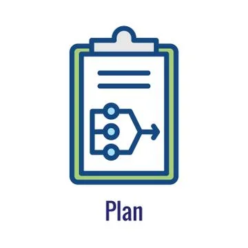 DevOps Icon - Dev Ops Icon Showing  aspect of the process Stock Illustration