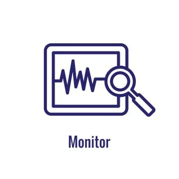 DevOps Icon - Dev Ops Icon Showing  aspect of the process Stock Illustration
