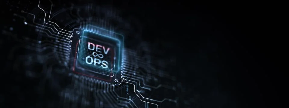 DevOps Integrating Development and Operations for Efficient Software Delivery Stock Photos