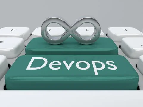 Devops - software concept Stock Illustration
