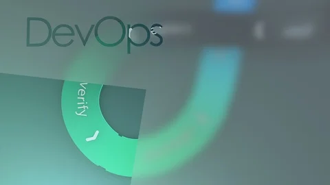 DevOps, software development flow. Stock Footage 104895453