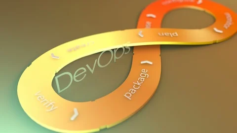 DevOps, software development flow. Stock Footage 104895610