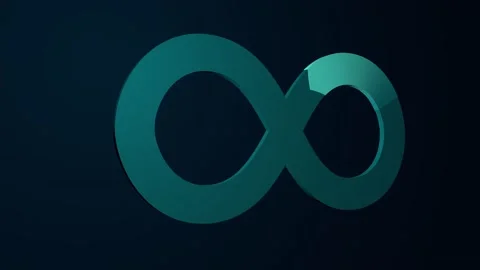 Devops software development operations infinity symbol. Program administration Stock Footage 132119672