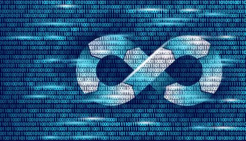 Devops software development operations infinity symbol. Programmer Stock Illustration