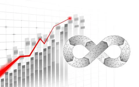 Devops software development operations infinity symbol. Programmer イラスト素材