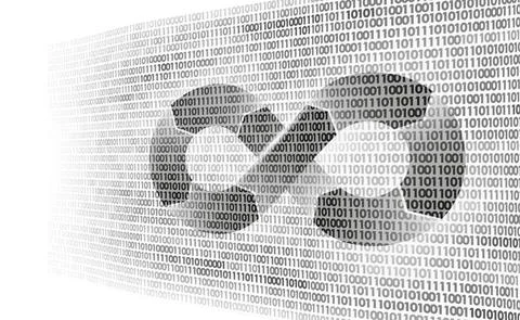 Devops software development operations infinity symbol. Programmer Stock Illustration