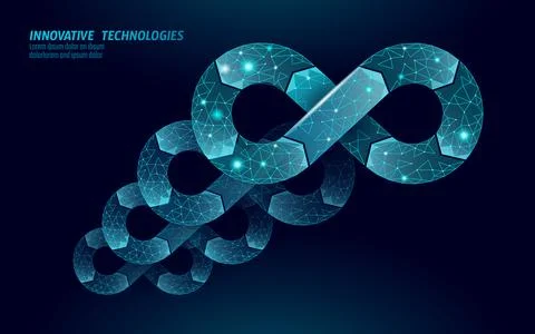 Devops software development operations infinity symbol. Programmer Stock Illustration