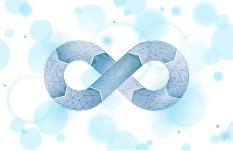 Devops software development operations infinity symbol. Programmer イラスト素材