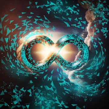 Devops software development operations infinity symbol. Programmer Stock Illustration