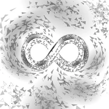Devops software development operations infinity symbol. Programmer Stock Illustration