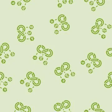 Devops software glyph vector seamless pattern 스톡 일러스트