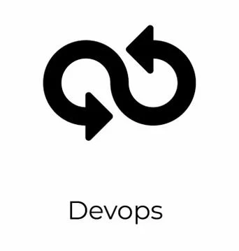 Devops Symbol Vector Stock Illustration