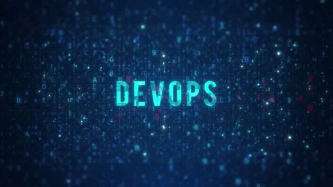 DevOps trendy words in technology Stock Footage 291207486