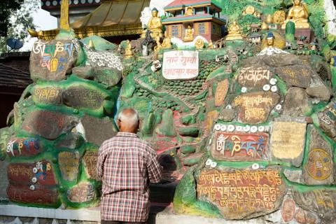 Devotee Praying Stock Photos
