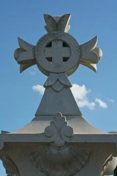 Devotional Cross in Germany Stock Photos