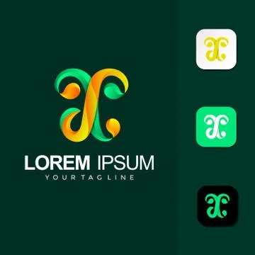 Dew Drop Logo Premium Vector Template Design Stock Illustration